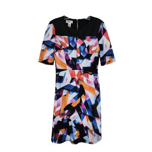 Maggy L. Printed Multicolor Knit Dress 4